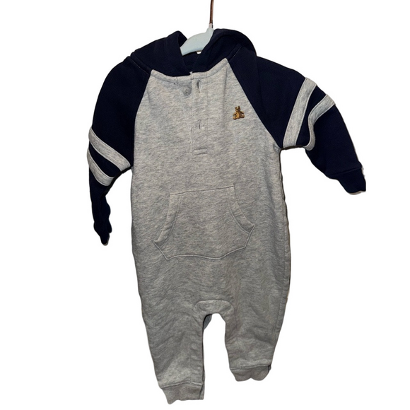 GAP Other - GAP Gray and Navy Kids Footie